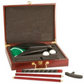 Rosewood Finish Executive Golf Set